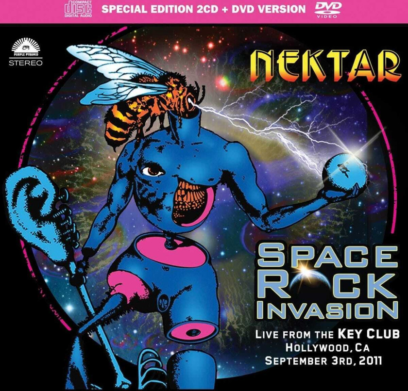 Nektar Space Rock Invasion Live From The Key Club Hollywood, CA September 3rd, 2011 CD