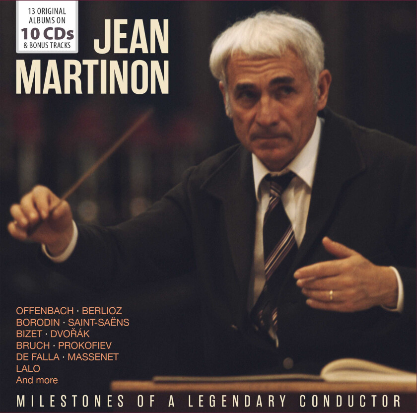 Jean Martinon  Milestones Of A Legendary Conductor  CD