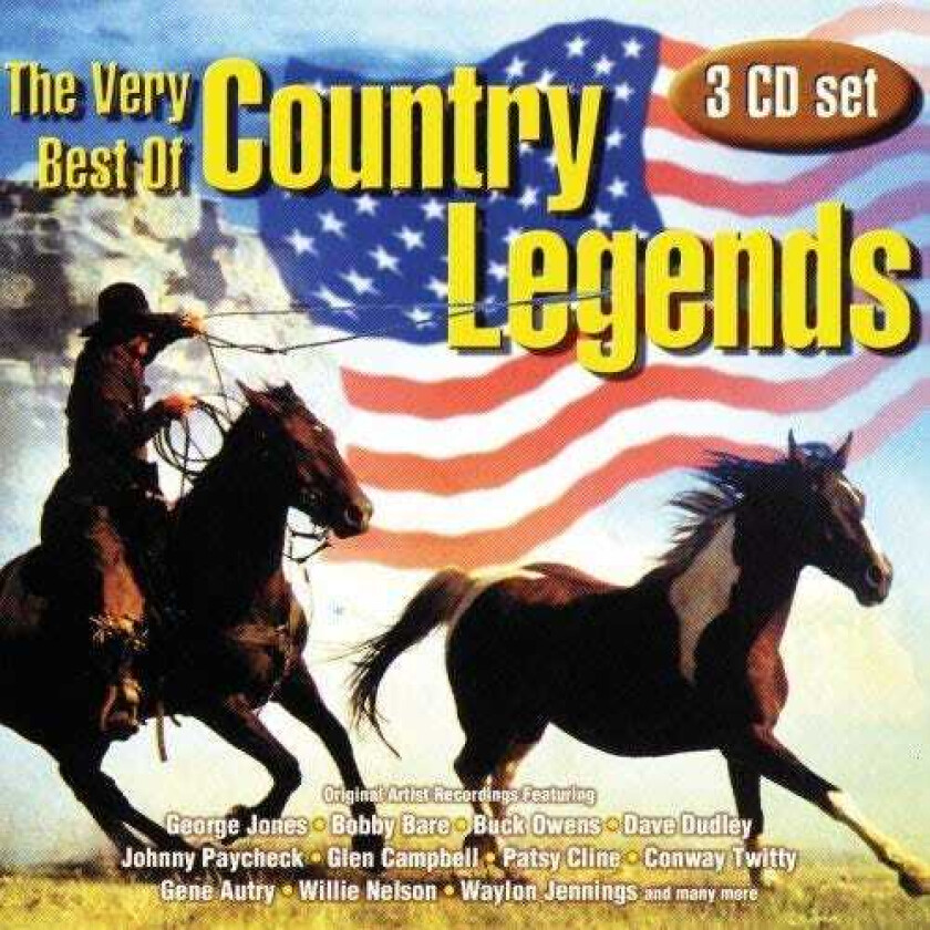 Diverse Country The Very Best Of Country Legends CD