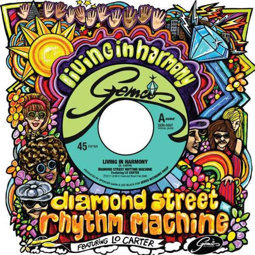 Diamond Street Rhythm Machine Living In Harmony Featuring Lo Carter LP/Vinyl