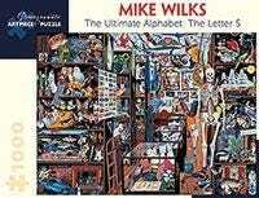 Mike Wilks the Ultimate Alphabet the Letter S 1000Piece Jigsaw Puzzle