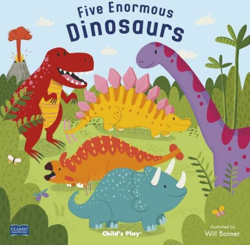 Five Enormous Dinosaurs