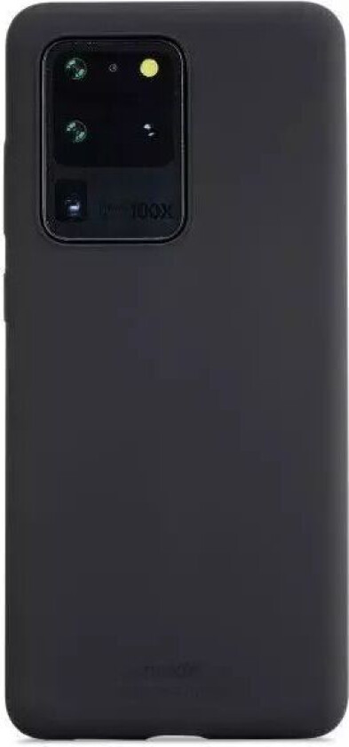Holdit Samsung Galaxy S20 Ultra Soft Touch Silikondeksel - Svart