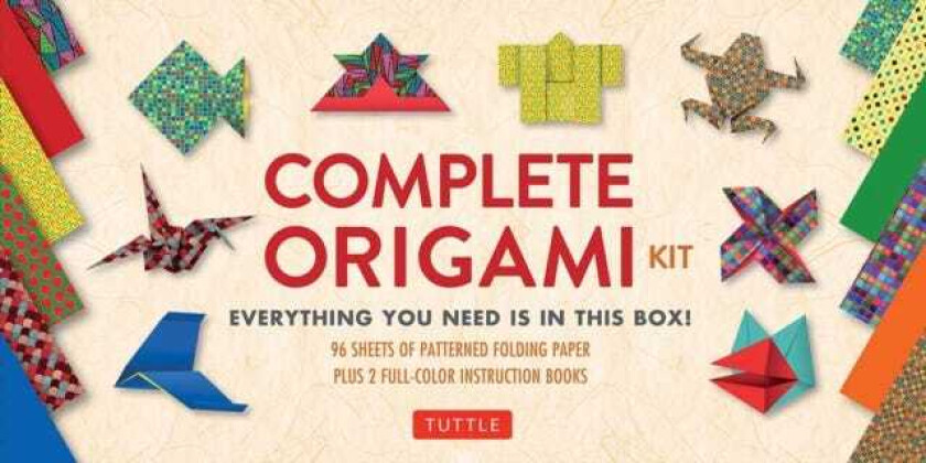 Complete Origami Kit  [Kit with 2 Origami Howto Books, 98 Papers, 30 Projects] This Easy Origami f