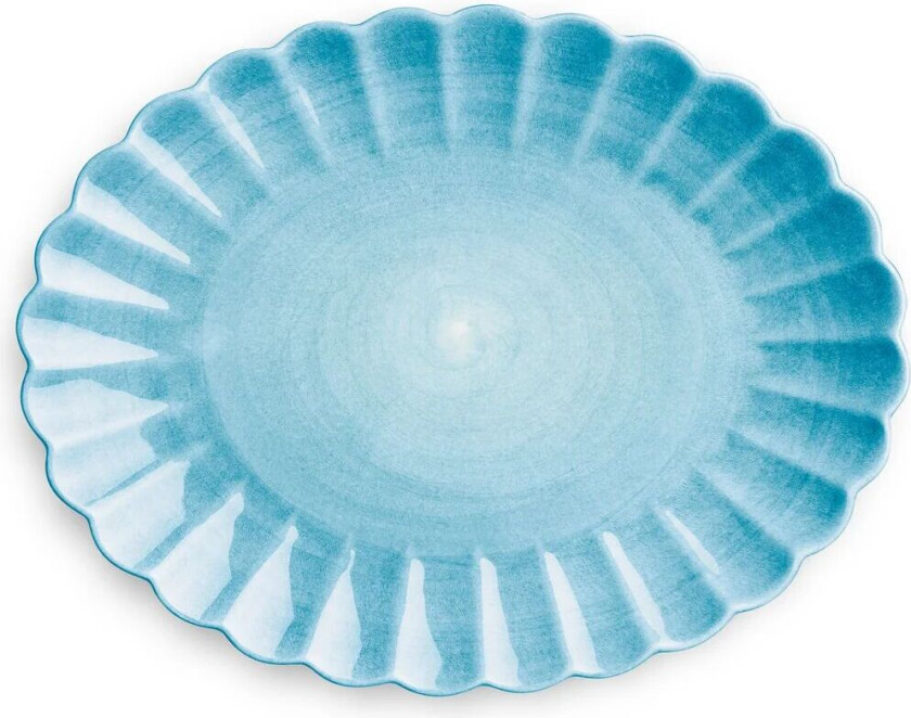 Oyster fat 30 x 35 cm Turkis