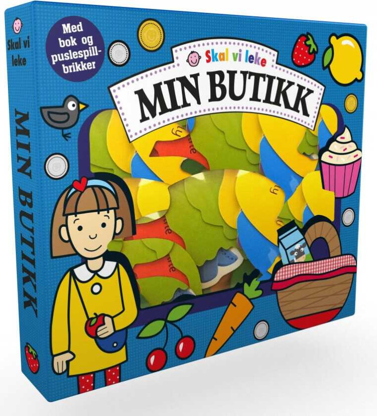 Min butikk. Bok og lekesett