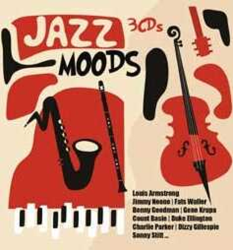 Diverse Artister, Diverse Jazz  Jazz Moods  CD