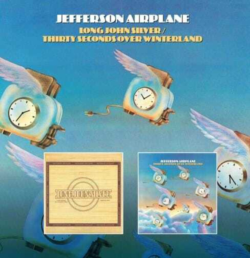 Jefferson Airplane Long John Silver/Thirty Seconds Over Win CD