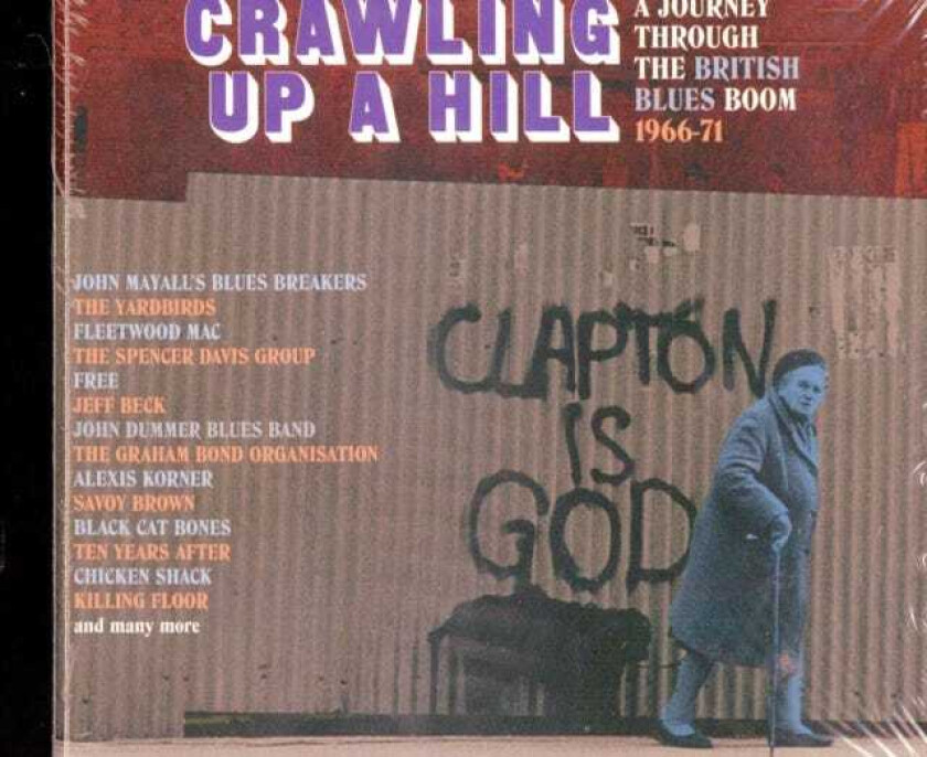 Diverse Artister, Diverse Blues  Crawling Up A Hill;A Journey Through The British Blues Boom 196671  CD