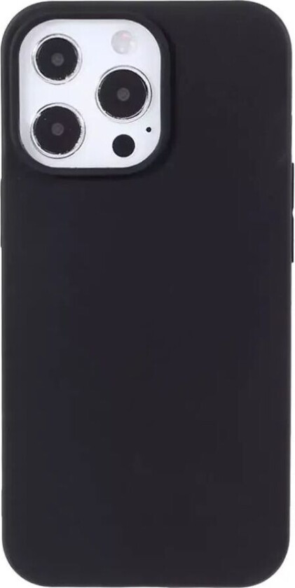 iPhone 13 Pro Max Fleksibelt TPU Plast Deksel - Svart