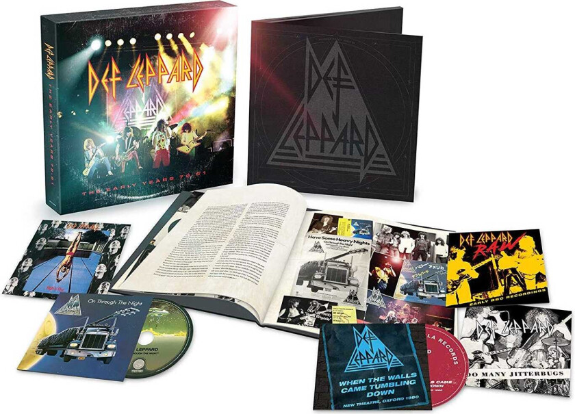 Def Leppard The Early Years Box Set CD