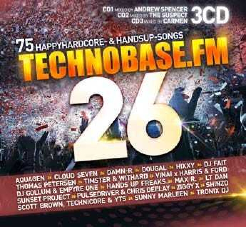 Diverse Artister, Diverse Electronica  Technobase.Fm Vol.26  CD