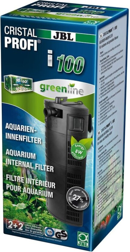 Bilde av CristalProfi i100 Greenline Innvendig filter