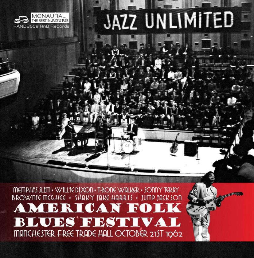 Diverse Artister, Diverse Blues  American Folk Blues Festival Live In Manchester 1962  CD