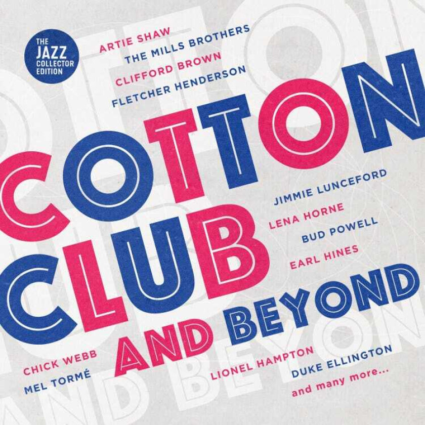 Diverse Artister, Diverse Jazz  Cotton Club And Beyond  CD