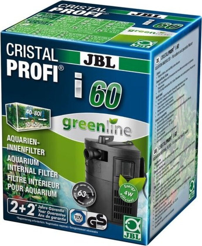 Bilde av CristalProfi i60 Greenline Innvendig filter