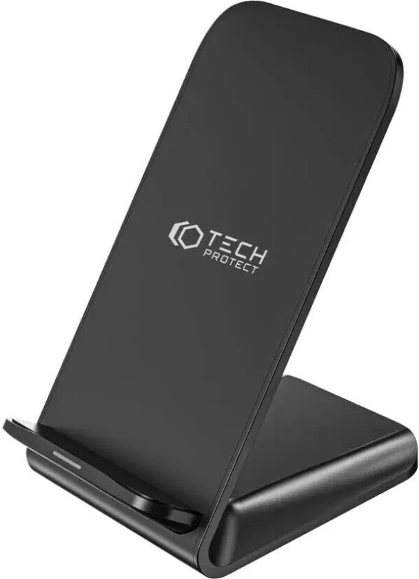 Tech-Protect S2 Trådløs Lader m. Holder 15W - Svart