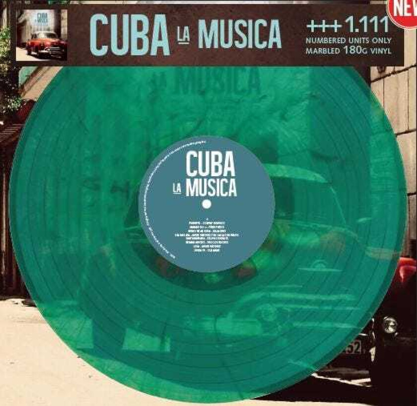 Diverse Artister, Diverse World Music  Cuba La Musica  LP/Vinyl