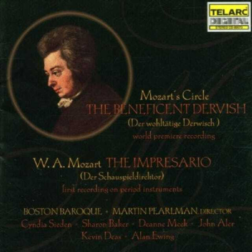 John Aler, Martin Pearlman, Boston Baroque Orchestra, Various_7, Cyndia Sieden, Kevin Deas, Alan Ewing, Sharon Baker, Deanne Meek Mozart: The Impresario CD