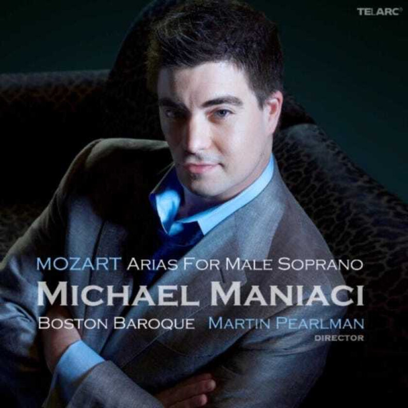 Martin Pearlman, Boston Baroque Orchestra, Michael Maniaci  Mozart: Arias For Male Soprano  CD