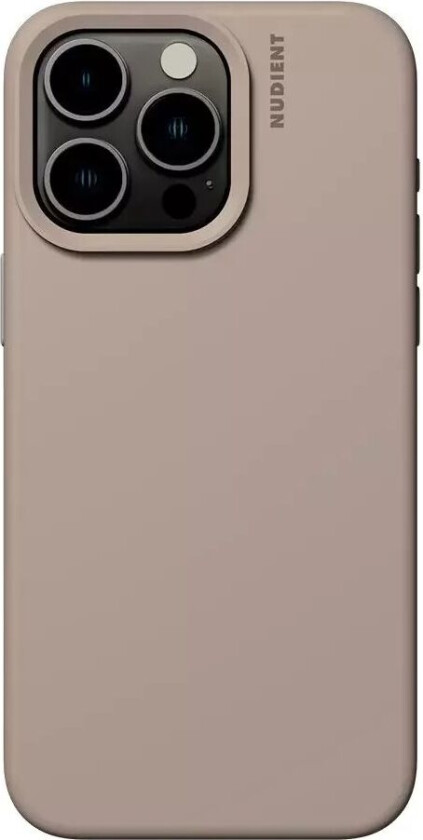 iPhone 15 Pro Base Silicone Deksel - Stone Beige