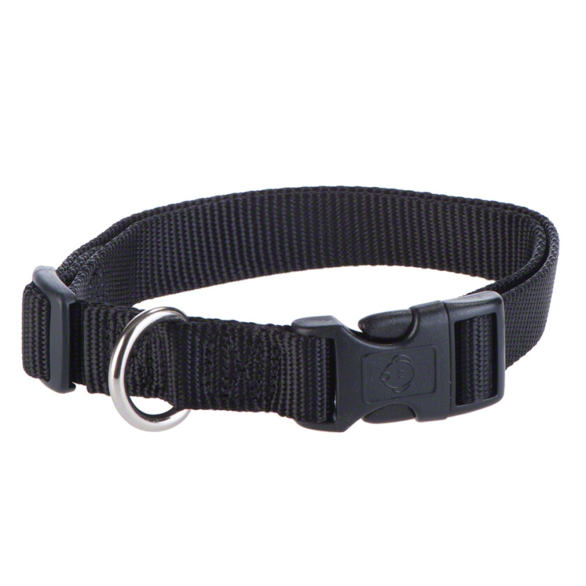 Halsbånd Ecco Sport Vario Basic, svart - 30 - 45 cm, B 15 mm