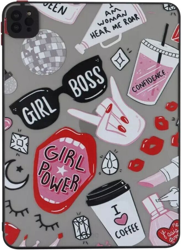 iPad Pro 11" (2022 / 2021 / 2020) Fleksibelt Plast Deksel - Matt Gjennomsiktig / Klistremerker