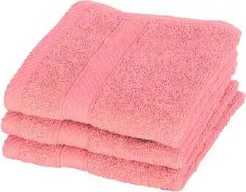 vaskeklut - Pink - - 30x30 cm