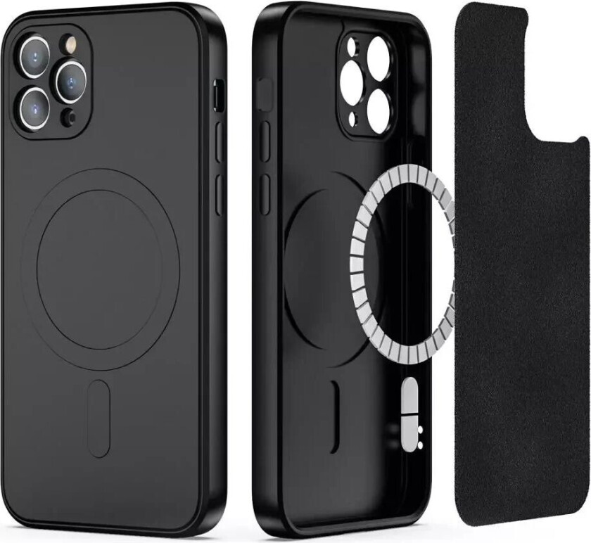 Tech-Protect iPhone 11 Pro Tech-Protect Icon Silikon Deksel - MagSafe Kompatibel - Svart