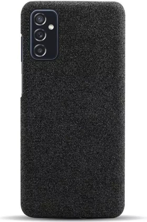 Samsung Galaxy M52 (5G) KSQ Stoff Plast Deksel - Svart