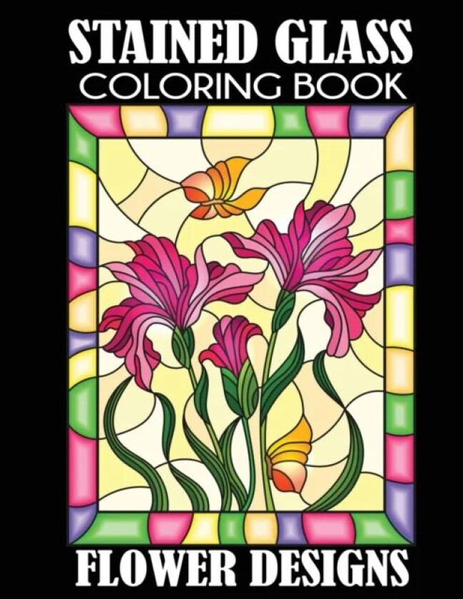 Stained Glass Coloring Book av Creative Coloring