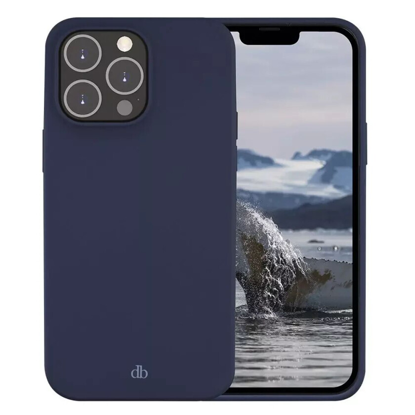 dbramante1928 iPhone 14 Pro Max Greenland Deksel - 100% Resirkulert Plast - Pacific Blue