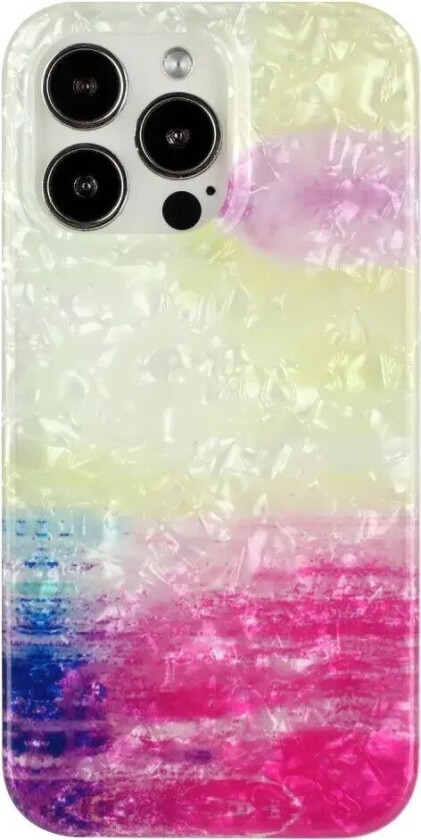 iPhone 15 Pro Fleksibelt Plastdeksel m. Motiv - Flerfarget Hav