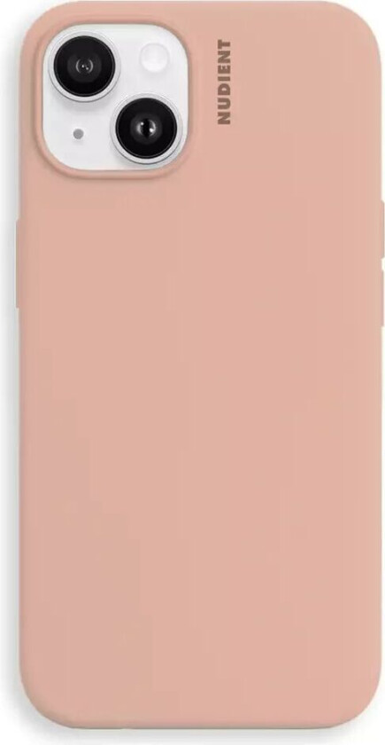 iPhone 14 Base Silicone Deksel - Peach Orange