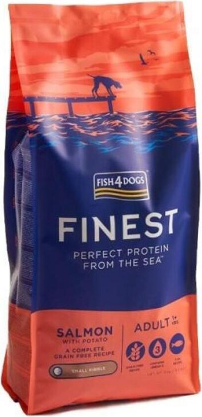 Finest Adult Laks Små biter 1,5 kg