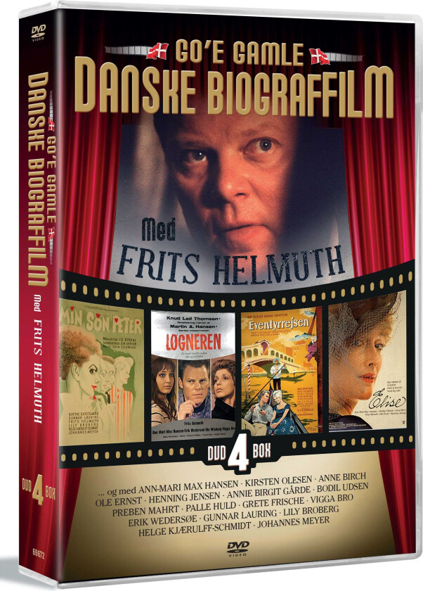 Frits Helmuth Go'e Gamle Biograffilm (4 Filmer) DVD