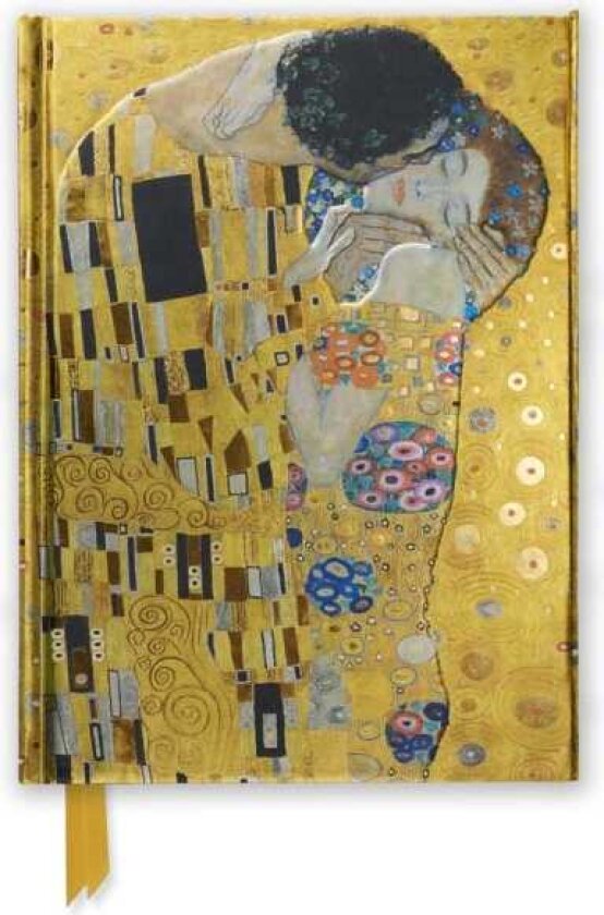 Gustav Klimt: The Kiss (Foiled Journal)