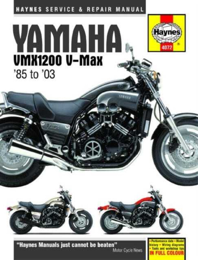 Yamaha VMax (85  03) Haynes Repair Manual