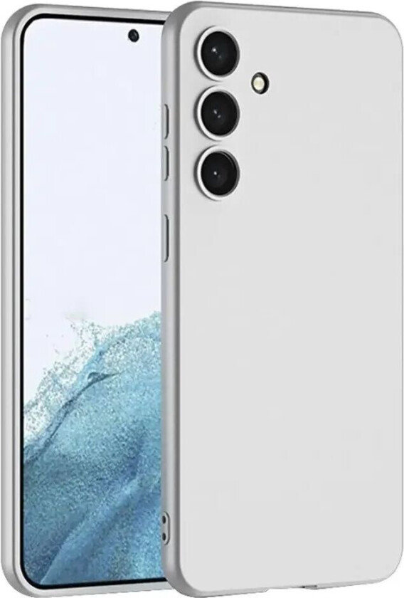 Samsung Galaxy S24+ (Plus) TPU Plast Deksel - Sølv