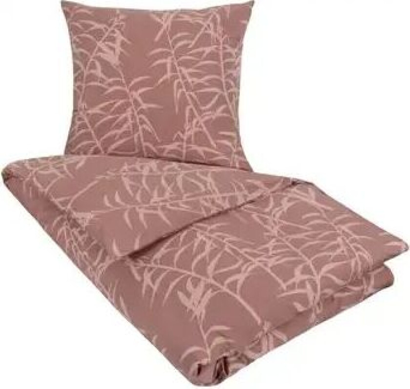 Sengesett 200x220 cm - 100% bomull - Marie rødbrun -