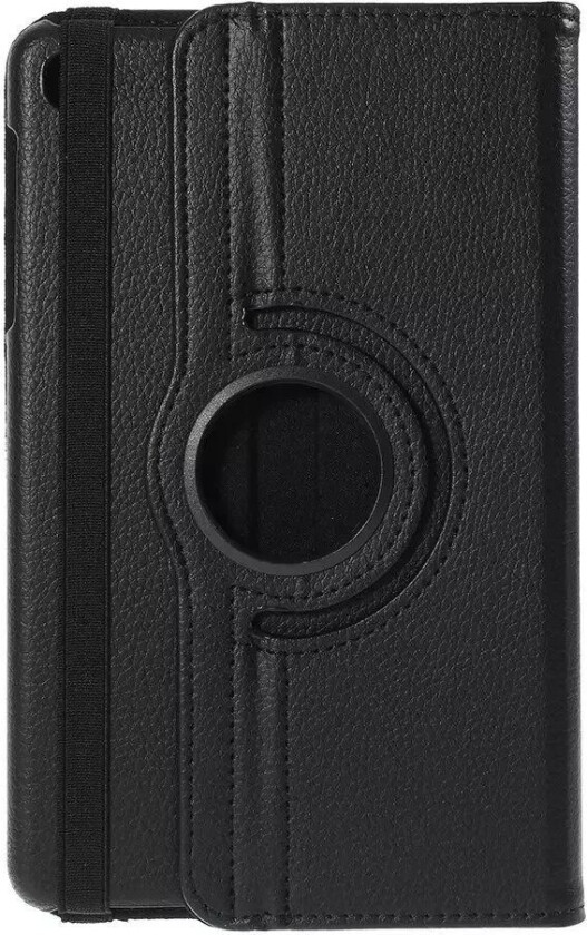 Litchi Samsung Galaxy Tab A 8.4 (2020) Flip-Deksel med 360 Graders Stativfunksjon - Svart