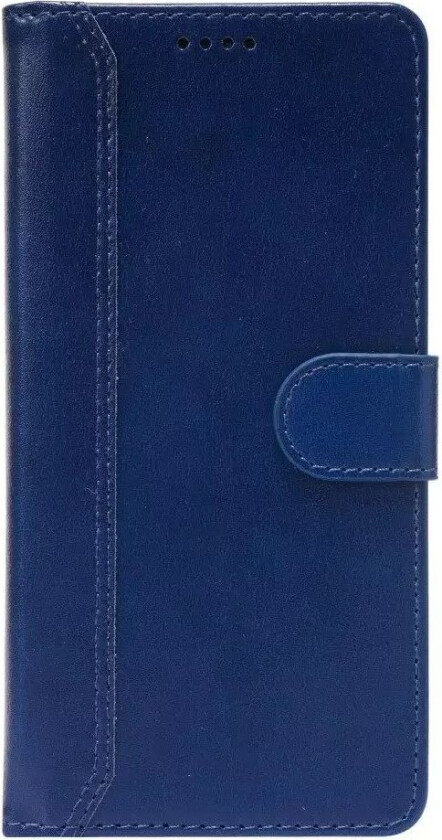 iPhone SE (2022 / 2020) / 8 / 7 Flip Deksel med Lommebok - Vertikal Sying - Blå