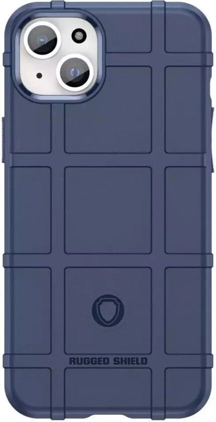 iPhone 15 Plus Rugged Shield Series Håndverker Deksel - Blå