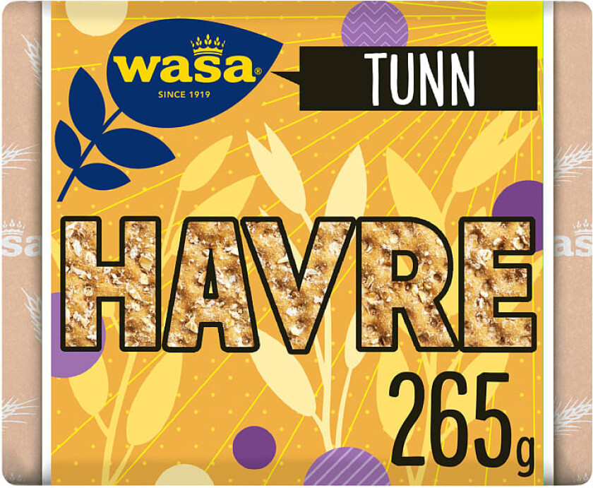Havreknekkebrød Tynt 265g