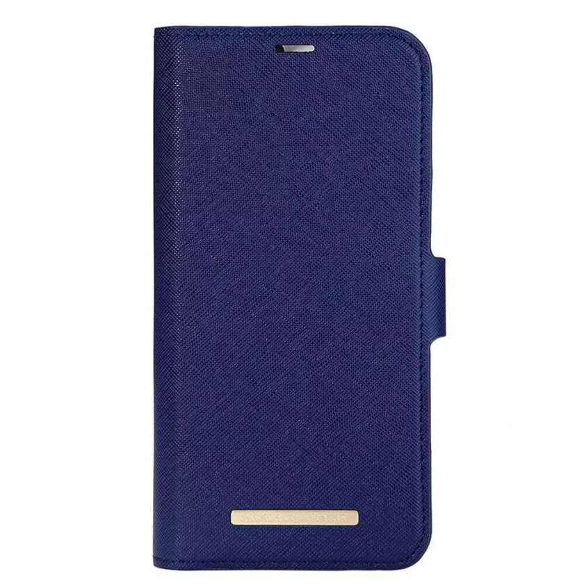 GEAR iPhone 14 Pro Max ONSALA Fashion Collection PU Skinn Flipdeksel med Magnet & Lommebok - Navy Blue
