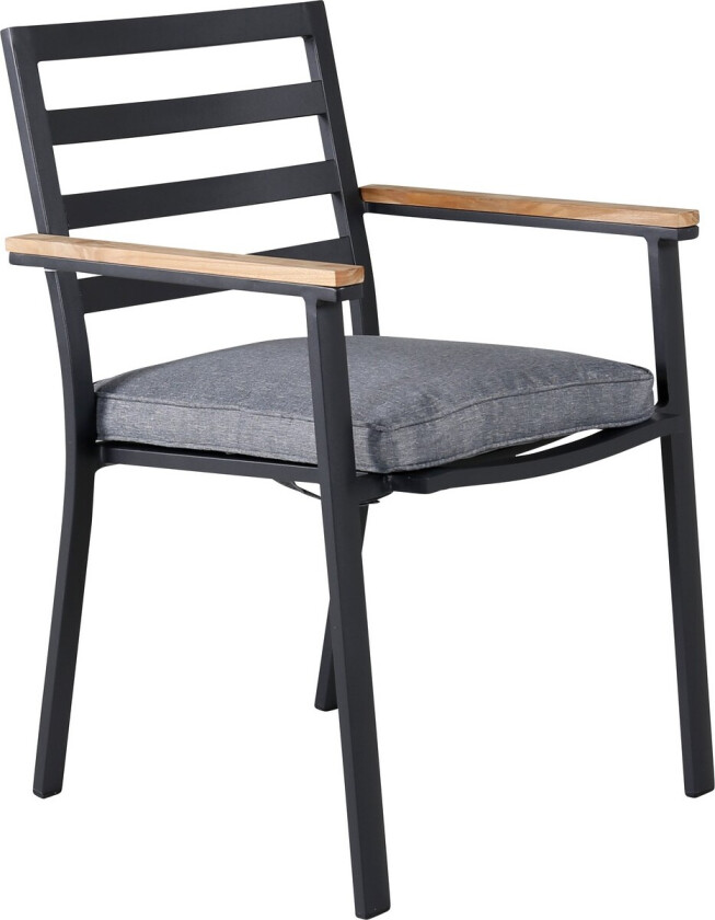 Brasilia Karmstol Stablebar Svart - Venture Home