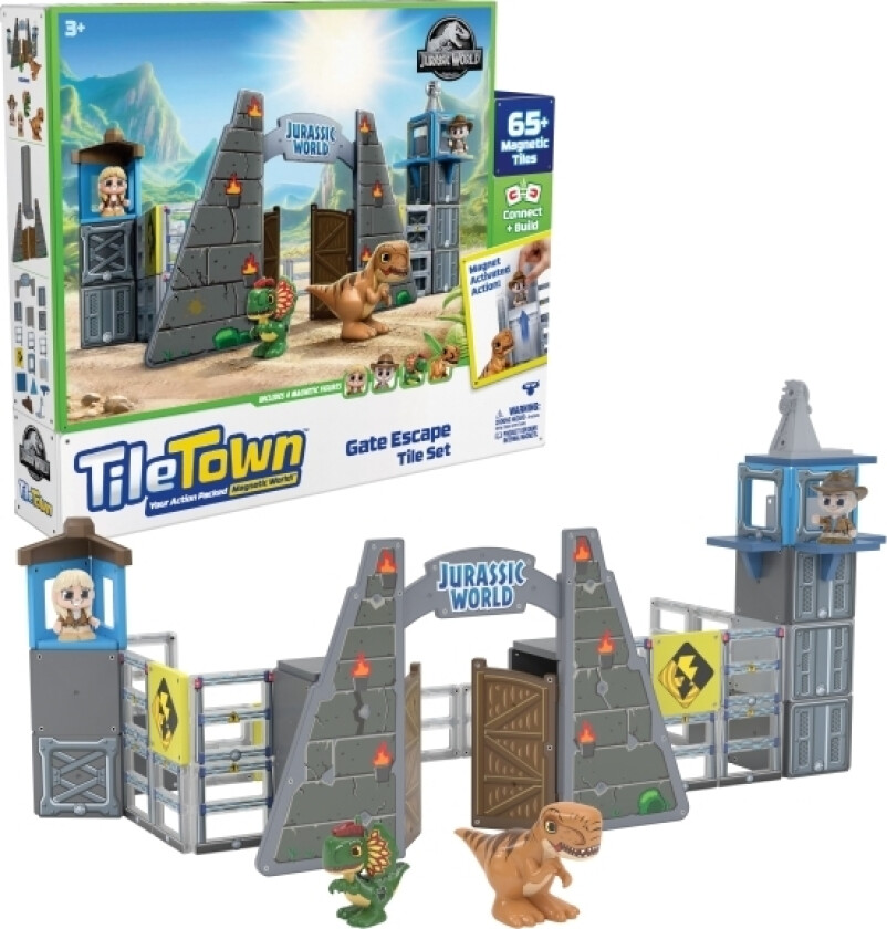 Tile Town Tile Town Jurassic World Park Playset