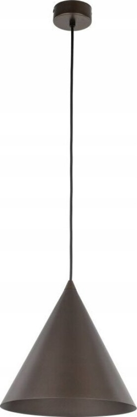 Lamp Pendant Cono M E27 15W Brown