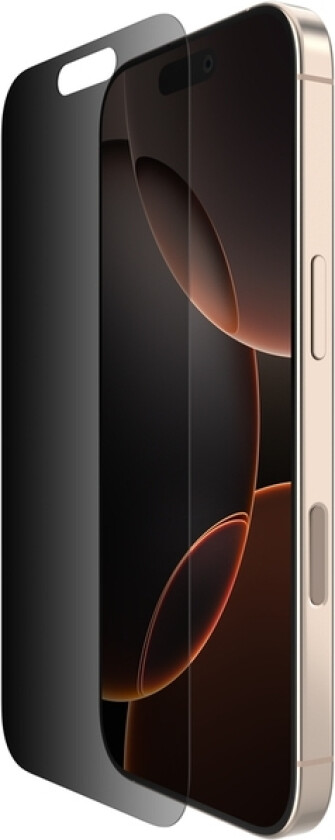 Belkin - Skjermbeskyttelse For Mobiltelefon - Glass - Med Personvernsfilter