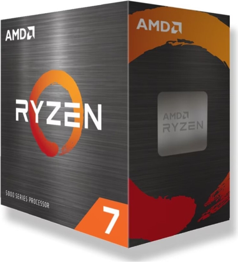 Amd Ryzen 7 5800Xt - 3.8 Ghz - 8-Core - 16 Tråder - 32 Mb Cache - Socket Am4 - Boks